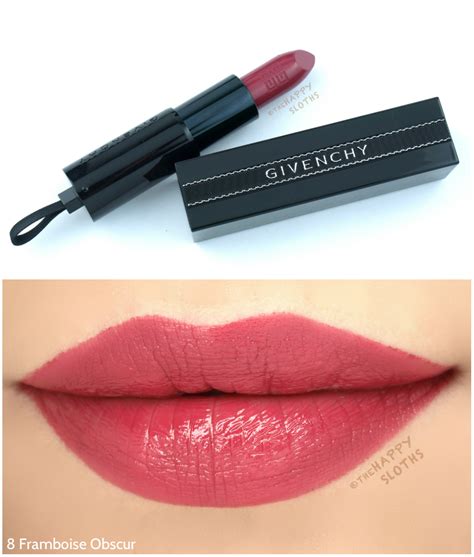 givenchy le rouge interdit satin rosewood